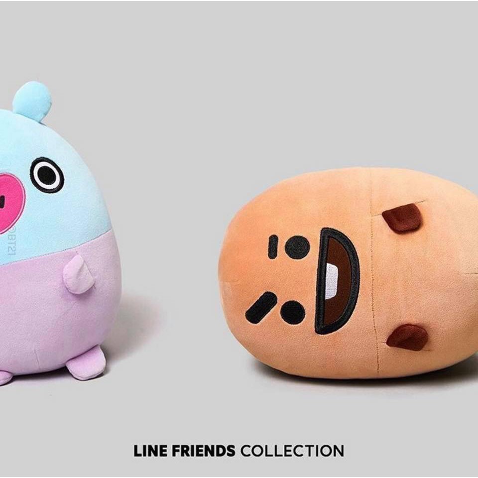 Mochi Egg Cushion BT21, trứng bông BT21