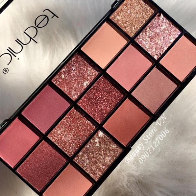 [ Gia tot] Bảng Phấn Mắt Invite Only 🎁 [Tặng 1 Chì Kẻ Mắt Waterproof 50k] Technic Eyeshadow Palette