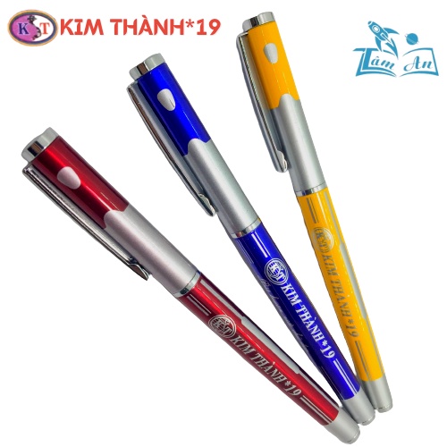 Bút máy luyện chữ Kim Thành 19- Bút mực học sinh ngòi mài bơm pittong