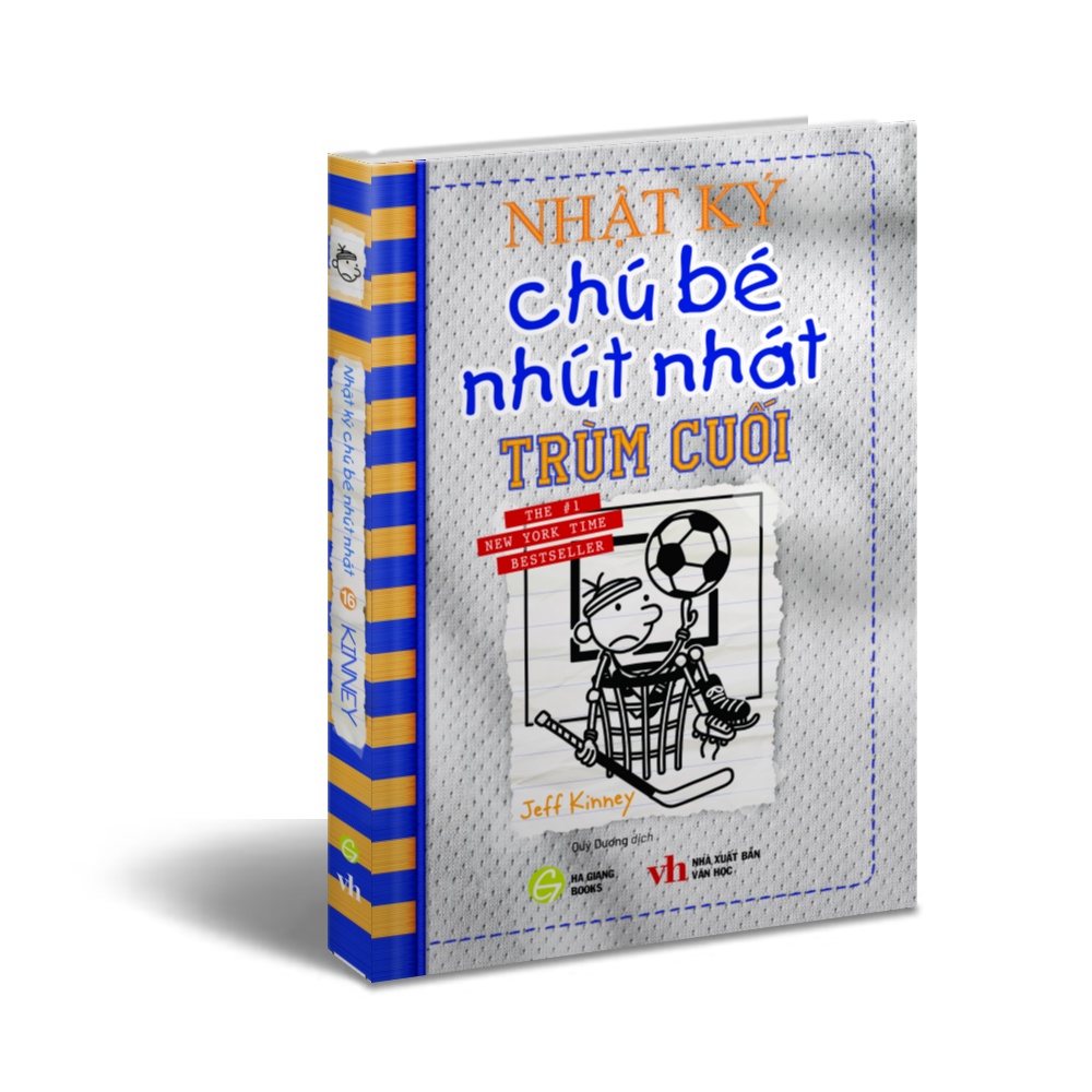 Sách: Nhật Ký Chú Bé Nhút Nhát tập 16 - Trùm cuối - Tiếng Việt