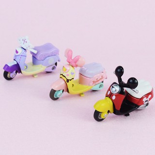 Mô Hình Xe Mô Tô Chuột Mickey Minnie Bằng Hợp Kim Đẹp Mắt