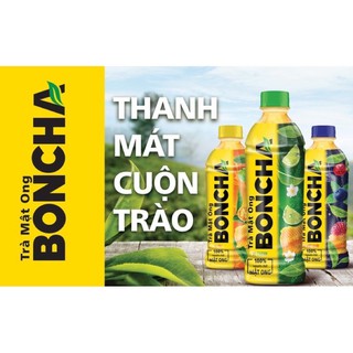 THÙNG 24 CHAI TRÀ MẬT ONG BONCHA VỊ TẮC/ CHANH MẬT ONG 450ML