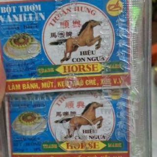 bột thơm vanillin thuận hưng gói 10 ống
