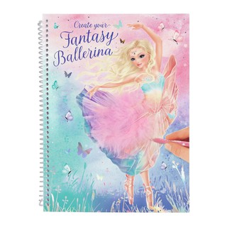 BST thiết kế tô màu Fantasy TOPMODEL chủ đề Ballet 411051