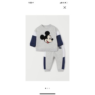 Sét nỉ HM Micky cho bé trai
