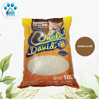 Cát vệ sinh cho mèo 5l Nhật Bản- Cát mèo Uncle David - Nhiều mùi hương-Vón cục nhanh-Khử mùi tốt