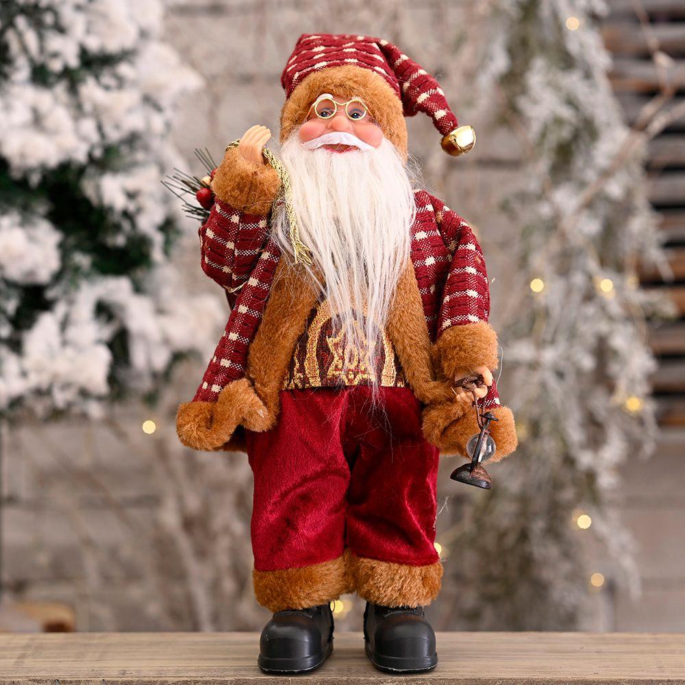 Ông Già Noel Nhồi Bông Để Bàn Trang Trí Giáng Sinh