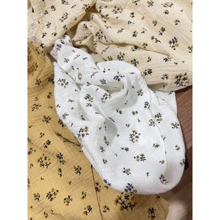 vải xô muslin hoa