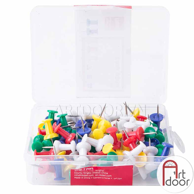 [ARTDOOR] Ghim nhựa DELI đính thủ công (E0021)