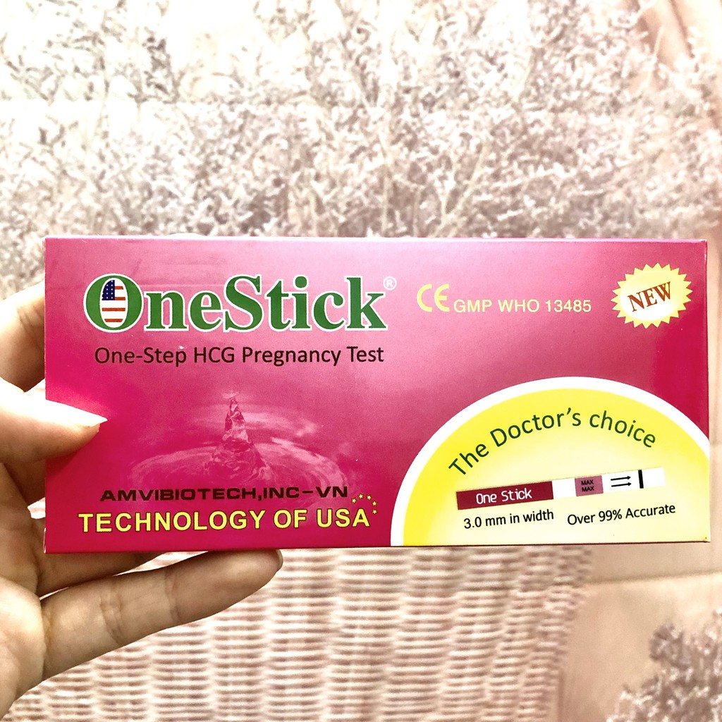 Que Thử thai OneStick - Phát hiện thai sớm