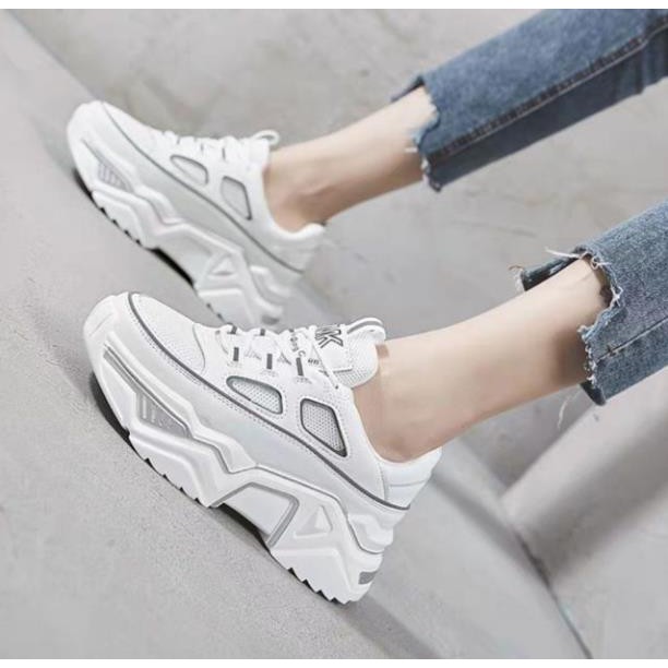 [ Xả Lẻ Size ] Giày Thể Thao QC Cao Cấp - Phản Quang Trẻ Trung - Full size 35-39