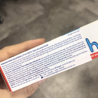 Kem đánh răng AQUAFRESH Cho Bé Little Teeth 50ml (bé từ 3 tuổi+)