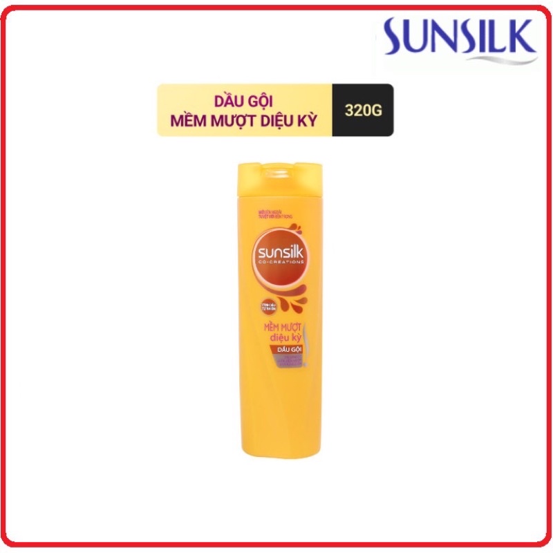 Dầu Gội Sunsilk Vàng, Sunsilk Đen 320ml