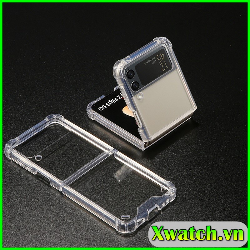 Ốp lưng chống  va đập Samsung Galaxy Z Flip 4 / Z  Fold 4 Z Fold 3 Zflip3 trong suốt