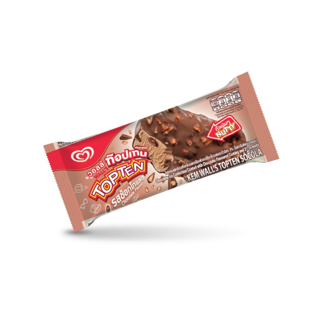 Kem Wall's Topten Vani/Socola cây 56g