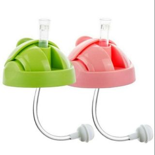 Nắp tập uống + ống hút cho bình silicone 150ml, 250ml