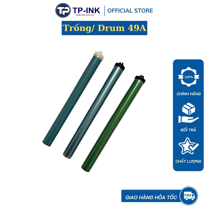 Trống máy in mã 49A nhập khẩu thương hiệu TP-ink sử dụng cho hộp mực 49A,53A