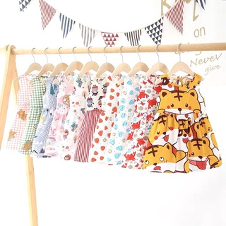 Váy bé gái, chất liệu lanh lụa cao cấp size 5 - 19 kg