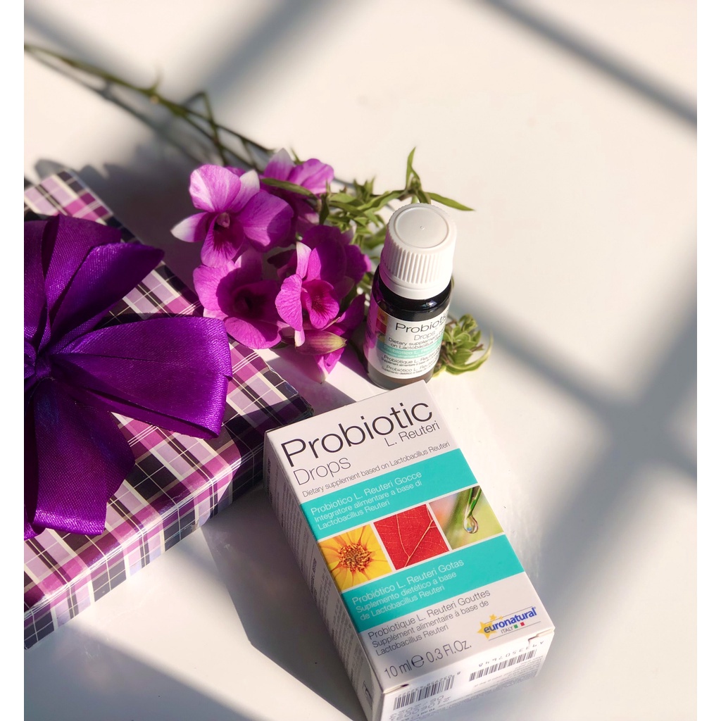 Lợi khuẩn dành cho bé - Probiotic L. Reuteri Drops - nhập khẩu chính hãng từ Italy