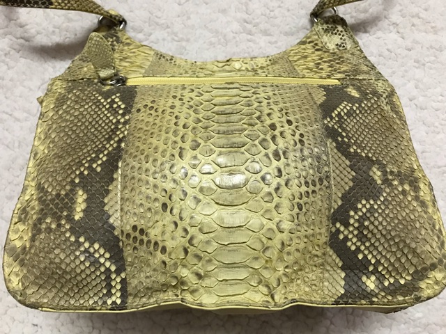 Túi da trăn thật 2hand