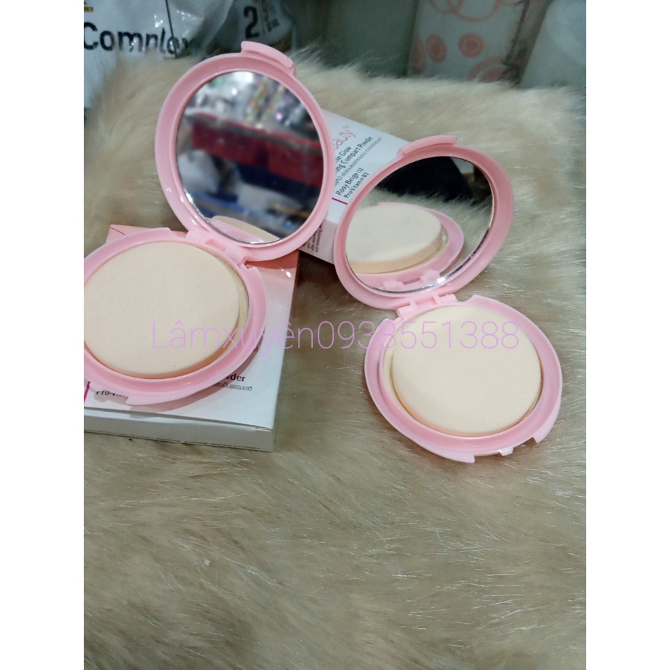 Phấn trang điểm ponds white beauty trắng hồng rạng rỡ 10g , kiềm dầu tốt ,nâng tông ,giá tận gốc ,sài siêu đã