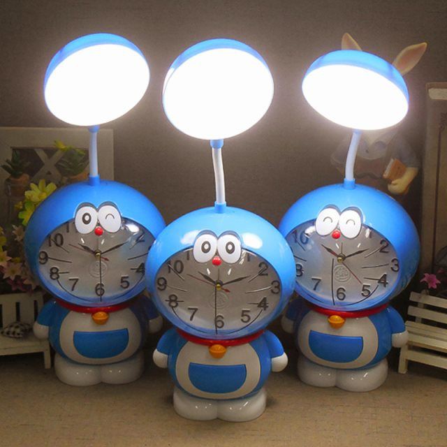 Đồng Hồ Báo Thức Để Bàn Hình Doraemon Đáng Yêu