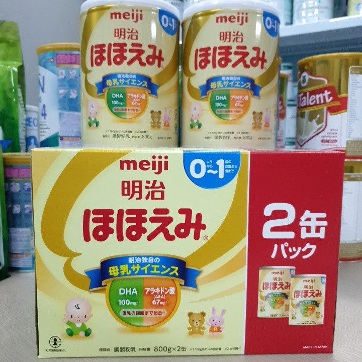 SỮA MEIJI SỐ 0 NỘI ĐỊA NHẬT BẢN - hộp 800gr Date T05.2022