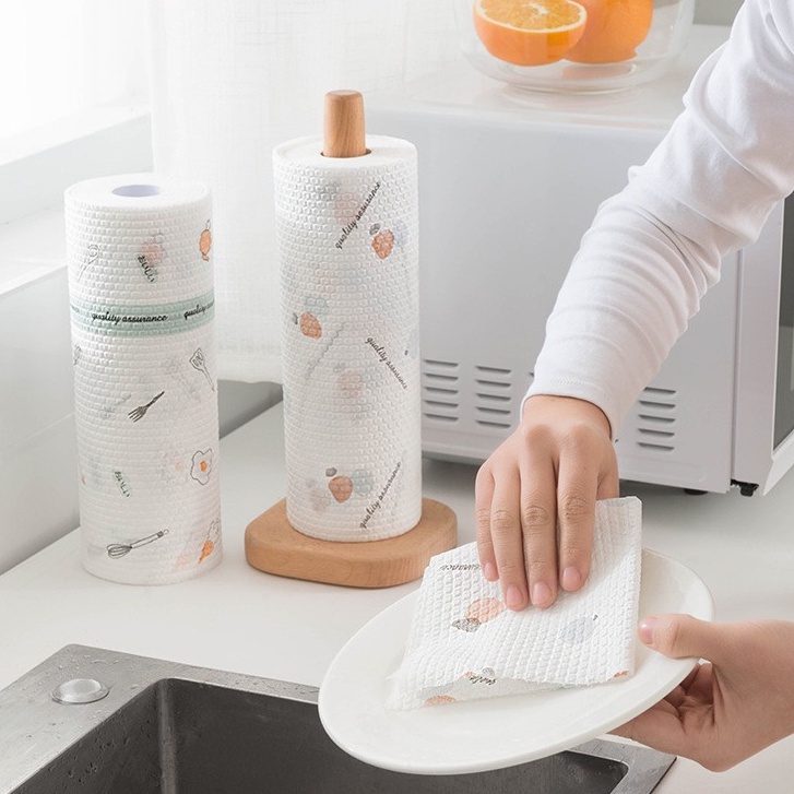 Cọc gỗ cắm giấy cuộn lau đa năng, vững chãi CỌC GỖ HIWI