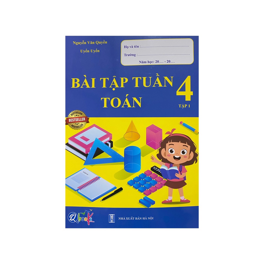 Sách - Bài tập tuần toán 4 tập 1