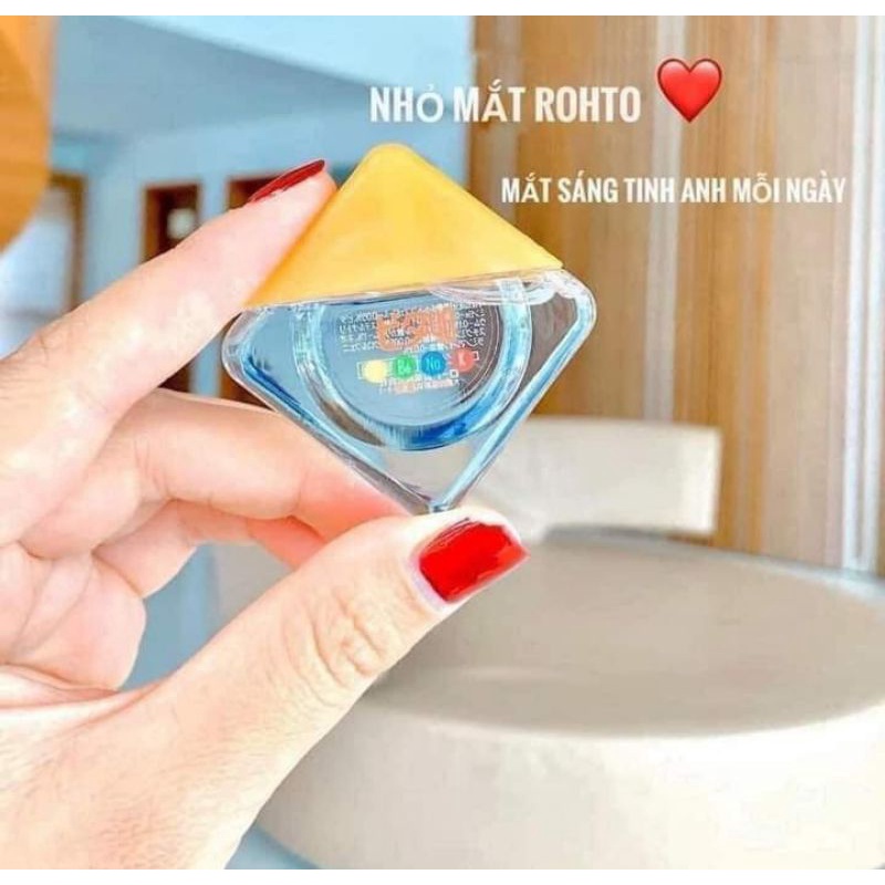 Nước nhỏ mắt vitamin rohto chuẩn nhật( hàng air)
