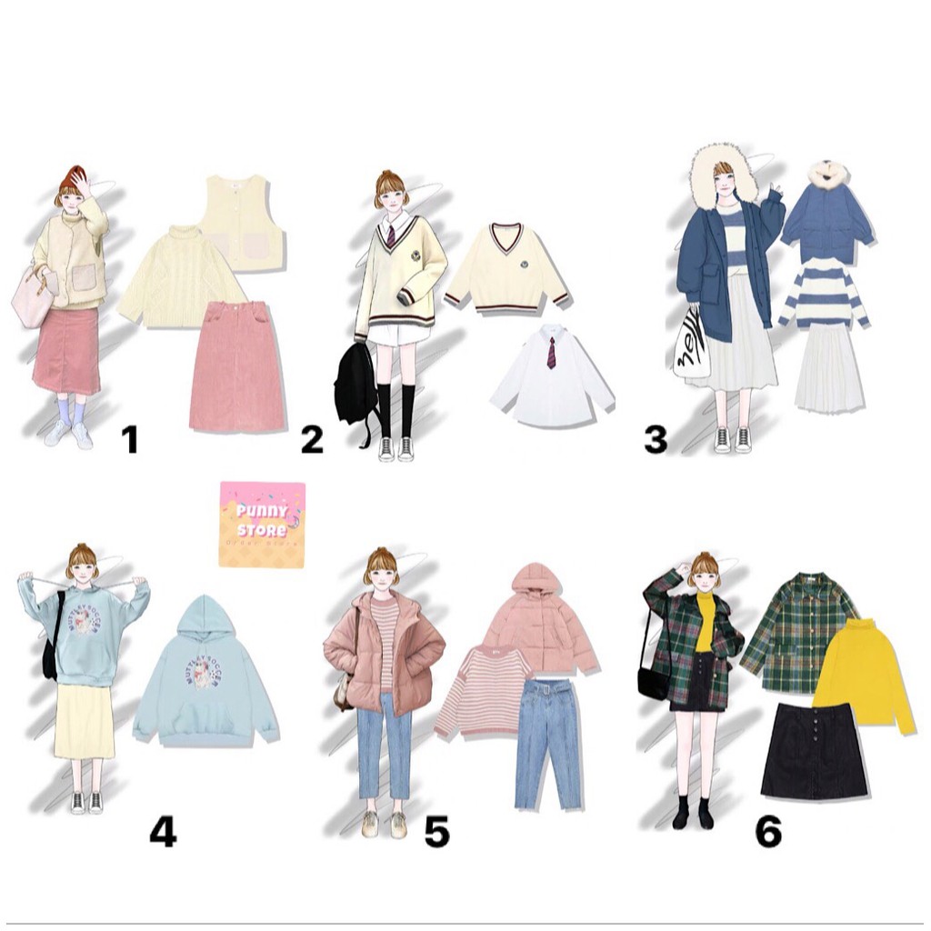 [ ORDER ] Set đồ ulzzang { PART 4}