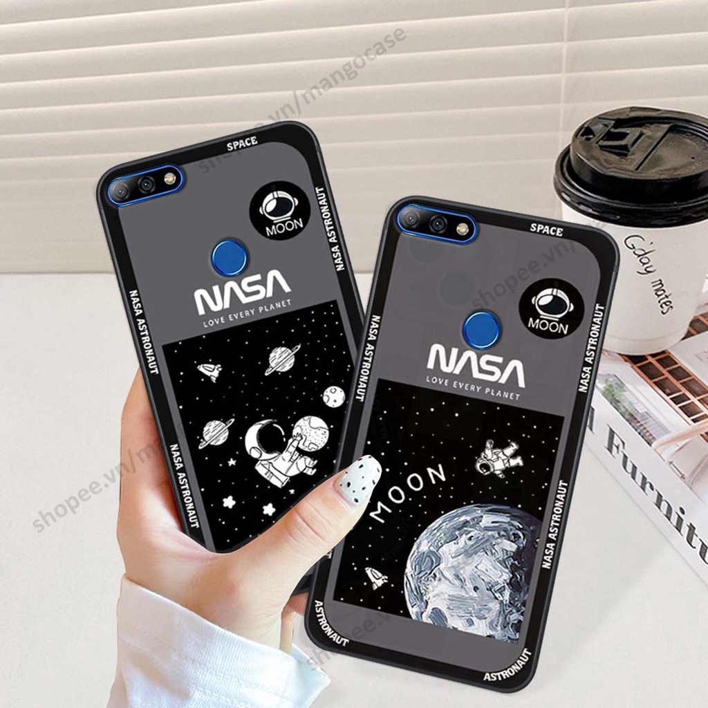 Ốp lưng Huawei Y7 Prime 2018 / Y7 Pro 2018 hình nasa, vũ trụ, robot siêu độc đáo đáng yêu