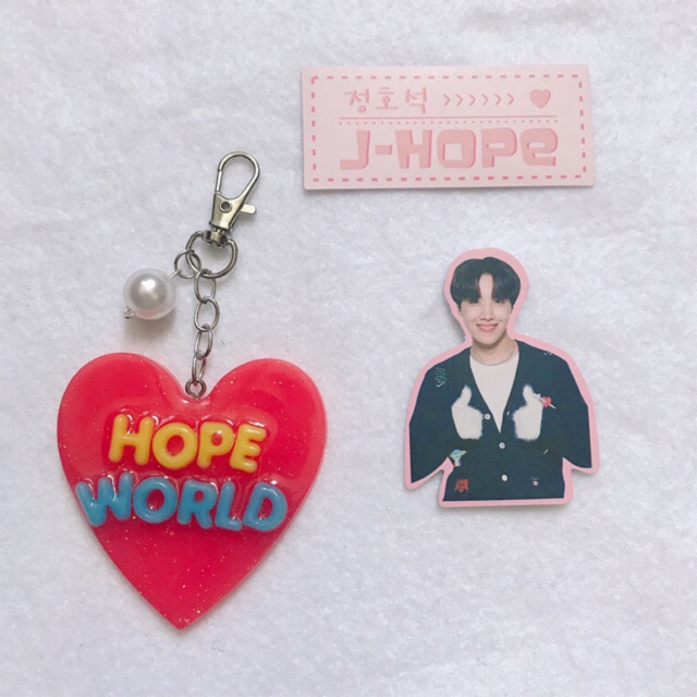 Móc Khoá Keychain HOPE WORLD - JHOPE