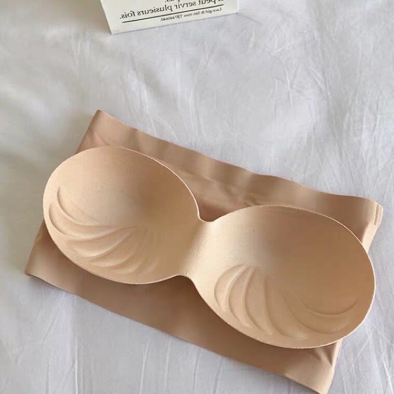 Áo Bra Đúc Su Trơn Không Dây Cài Sau Siêu Mềm Mịn 8883