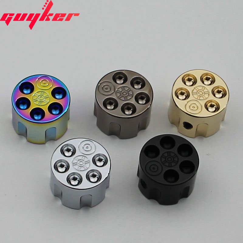 1 Nút Đo Chiết Áp Bằng Đồng Nguyên Chất Đường Kính Trong 6MM Cho Đàn Guitar Điện/ Bass Năm Màu Màu Sắc