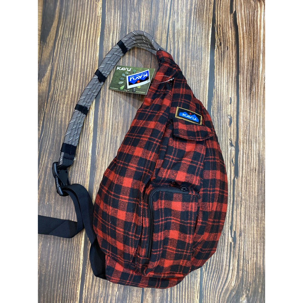 Balo Kavu Plaid Rope Bag