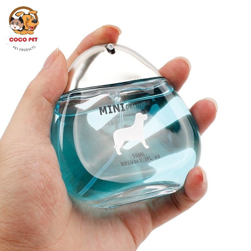 Nước Hoa Mini Cho Chó Mèo - Nước Hoa Khử Mùi Dành Cho Chó Mèo AIGOUGOU Mini 50ml