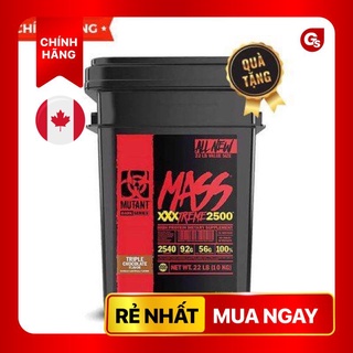 Sữa tăng cân nhanh Mutant Mass XXXTreme 2500, 22 Lbs (10 Kg)