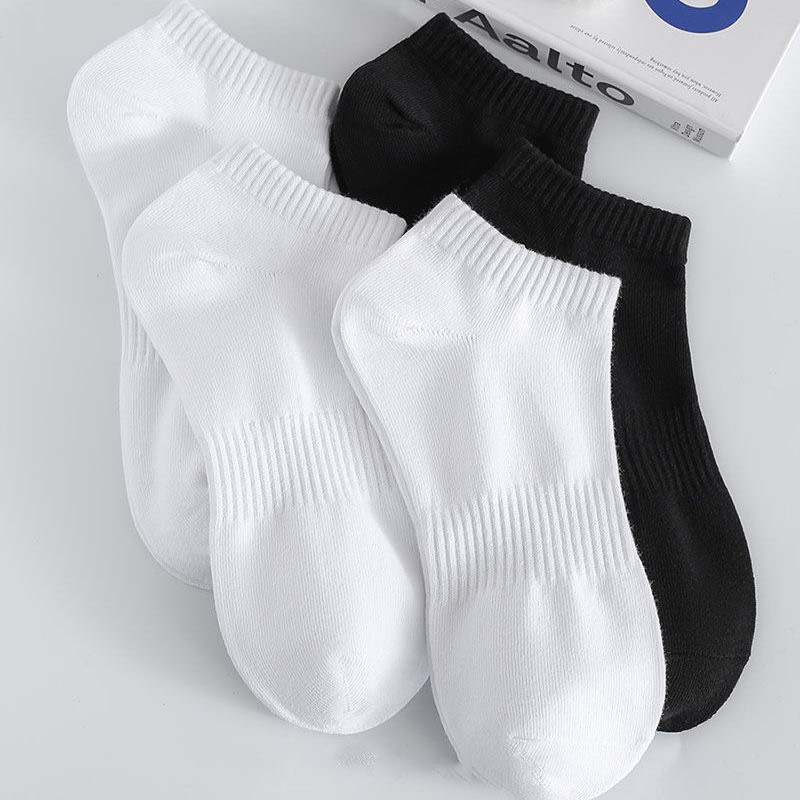 Tất cổ ngắn nam nữ unisex chất liệu cotton thấm hút mồ hôi khử mùi
