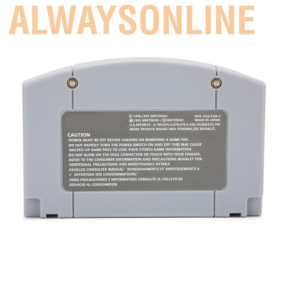 Alwaysonline ABS American Video Game Console Plug Card Cartridge Games Acessory for Mario Party 3