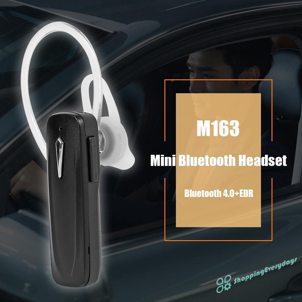 Tai Nghe Bluetooth H S M163 Móc Vành Tai Tiện Dụng