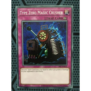 Bài yugioh thời đầu duel monster - Type Zero Magic Crusher - PSV-EN074 - Common Unlimited