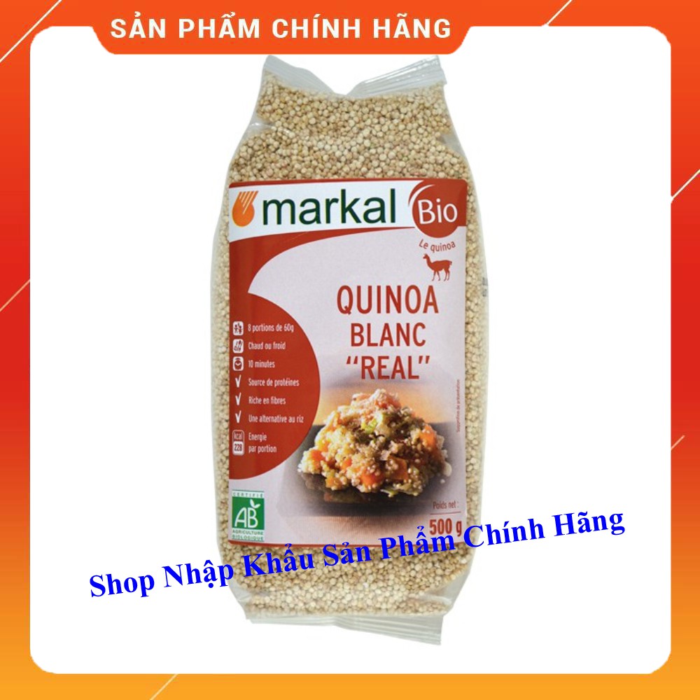 [CHÍNH HÃNG] Hạt Diêm Mạch Quinoa Hữu Cơ Markal 500g từ Pháp