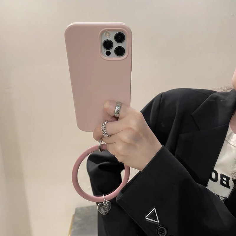 Vòng tay silicon -Móc treo điện thoại có thể tháo rời cho iphone samsung oppo vivo