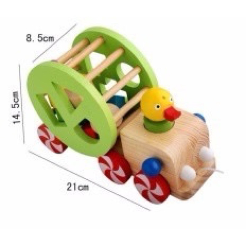 Đồ chơi Thả Hình khối chất liệu gỗ an toàn cho bé- Đồ chơi thả hình khối phát triển tư duy cho bé