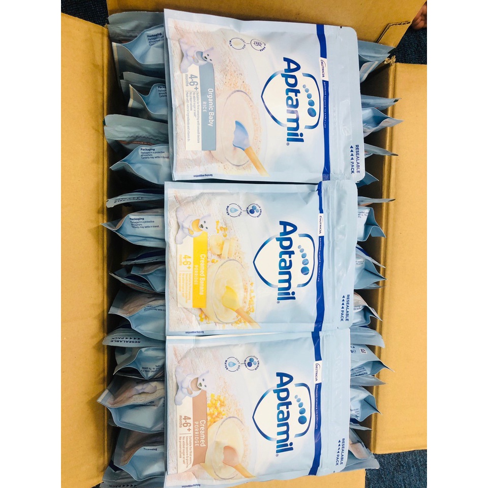 Bột Ăn Dặm Aptamil Cho Bé Từ 4 Tháng Trở Lên