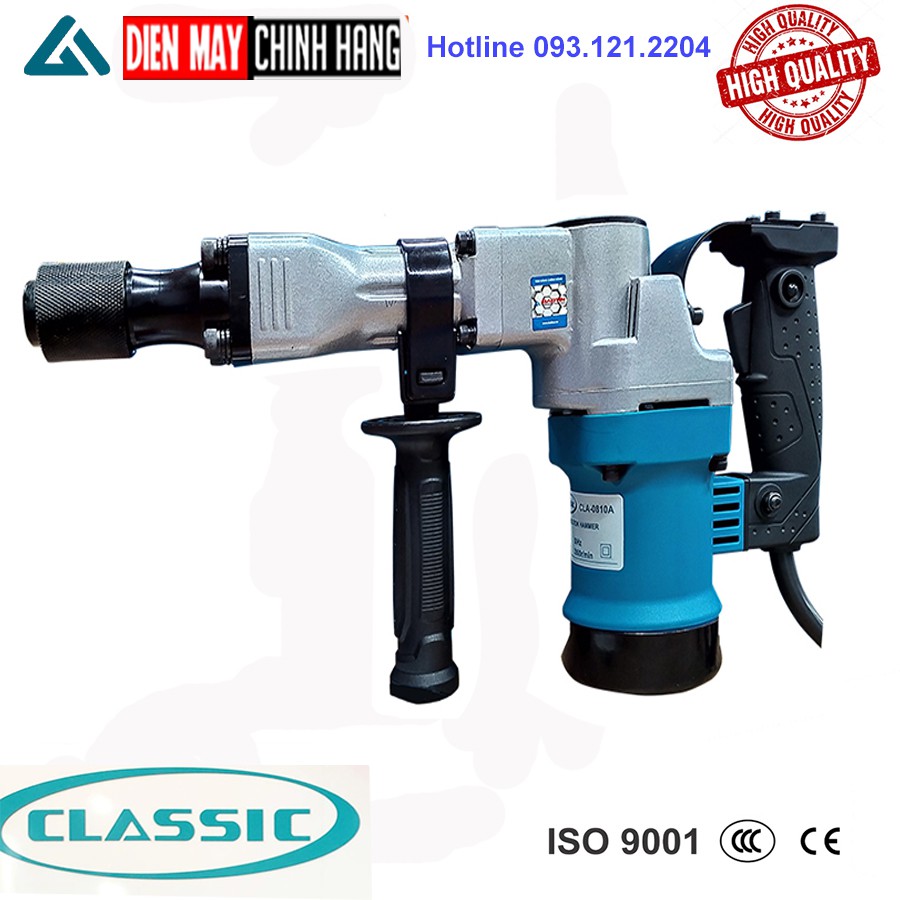 Máy Đục Bê Tông, mũi 17 li Classic 0810A, Công Suất 1300W, Lực Đập 19J, Bảo Tín Officail Store