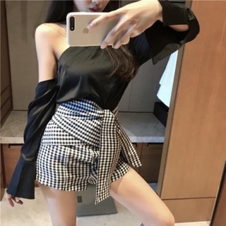 Chân Váy Cạp Cao Dáng A Hàng Đẹp Dày Dặn