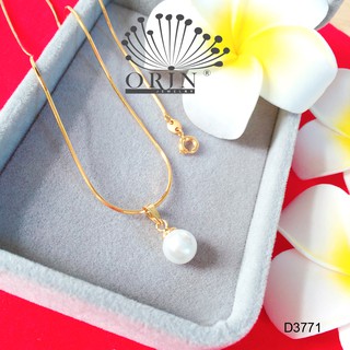 Dây chuyền trái châu dây mì khóa tròn cao cấp Orin D3771 đẳng cấp