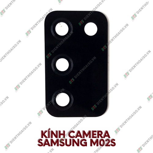 Mặt kính camera samsung m02s có sẵn keo dán